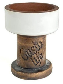Чаша для кальяна Gusto Bowls Rook Білий - фото №1 Аромадим