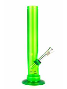 Бонг акриловый MIX Green - H:20.3 cm - D:40 cm  - фото №1 Аромадим