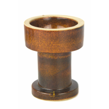 Чаша для кальяна Gusto Bowls Rook Glaze Brown 2