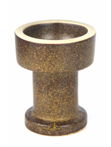 Чаша для кальяна Gusto Bowls Rook Glaze II Желто-коричневый - фото №1 Аромадым