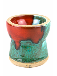 Чаша для кальяна Gusto Bowls Glaze Red - Green - фото №1 Аромадим