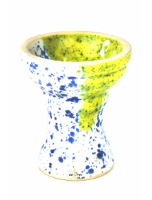 Чаша для кальяна Gusto Bowls Turkish 2.0 Glaze White-Green - фото №1 Аромадим