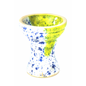 Чаша для кальяна Gusto Bowls Turkish 2.0 Glaze White-Green - фото №1 Аромадим