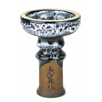 Чаша для кальяна Loona Meteor (черно-белый) - фото №1 Аромадим