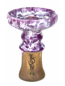 Чаша для кальяна Loona Crater (фиолетовый) - фото №1 Аромадим