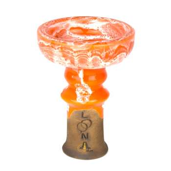 Чаша для кальяна Loona Meteor (оранжевый) - фото №1 Аромадим